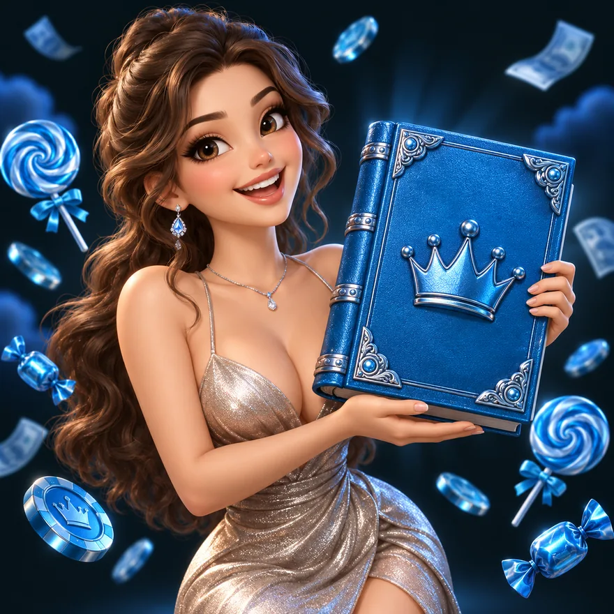 Ornate royal book — A Big Candy