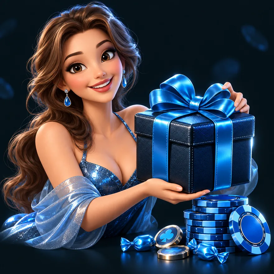 Gift box and chips — A Big Candy