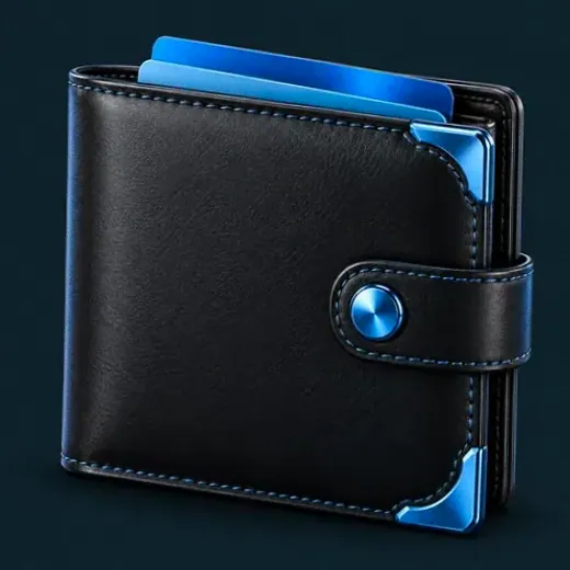 Leather wallet — A Big Candy