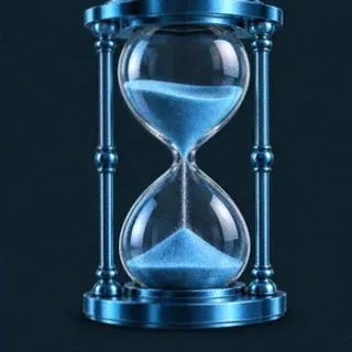 Ornate hourglass — A Big Candy