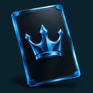 Crowned casino card — A Big Candy
