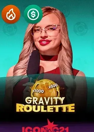Gravity Roulette live game cover