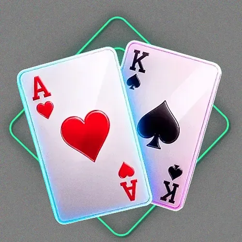 Ace and king playing cards