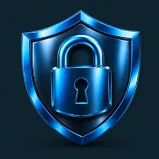 Shield with padlock — A Big Candy