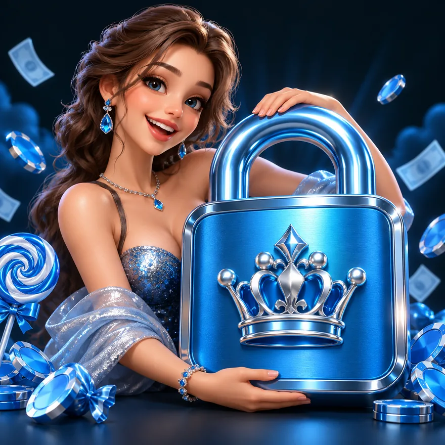 Royal padlock — A Big Candy