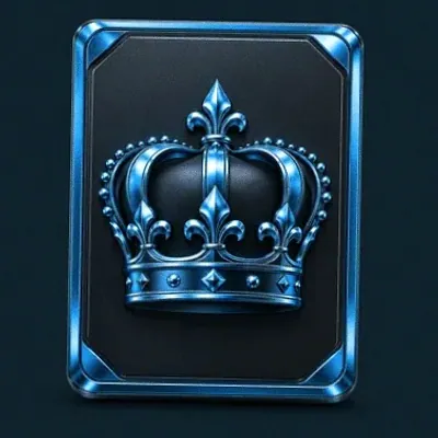 Crown emblem card — A Big Candy