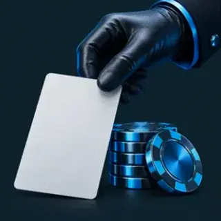 Hand dealing card — A Big Candy