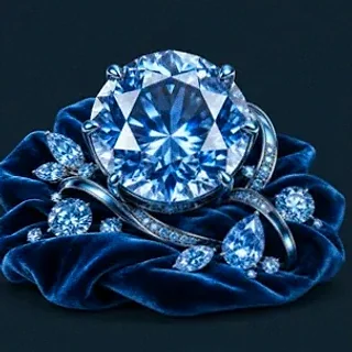 Faceted diamond gemstone — A Big Candy